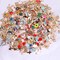 SANNIX 350Pcs Bracelet Charms Jewelry Making Charms Assorted Gold Plated Enamel Pendants for DIY Necklace Bracelet Earring Craft Supplies